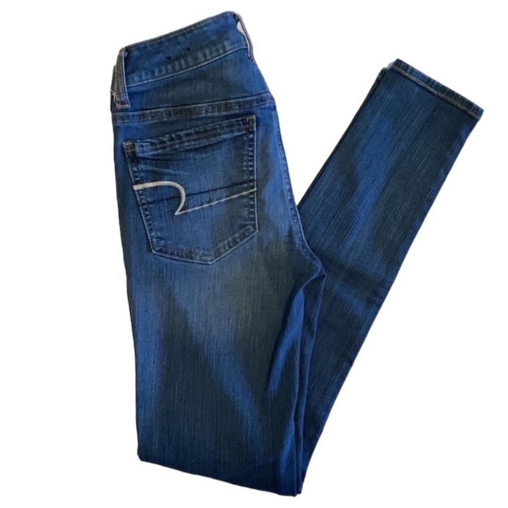 American Eagle Super Stretch Jegging Jean Size 2 Regular - Picture 2 of 7